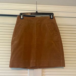 LOFT corduroy mini-skirt, sz 0P